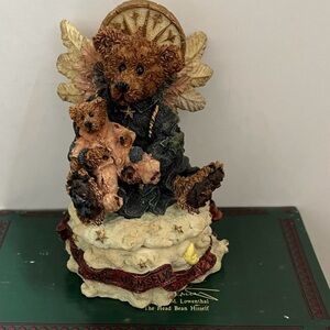 Boyds Bears Bearstone Angelica the Guardian trinket box